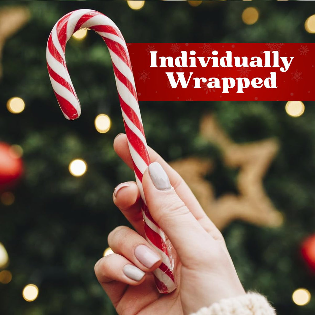 Christmas Swirl Lollipops, 24 Christmas Lollipops Individually Wrapped, Delicious Christmas Suckers Bulk For Festive Treats, Perfect Christmas suckers for Gift, and Holiday Decorations