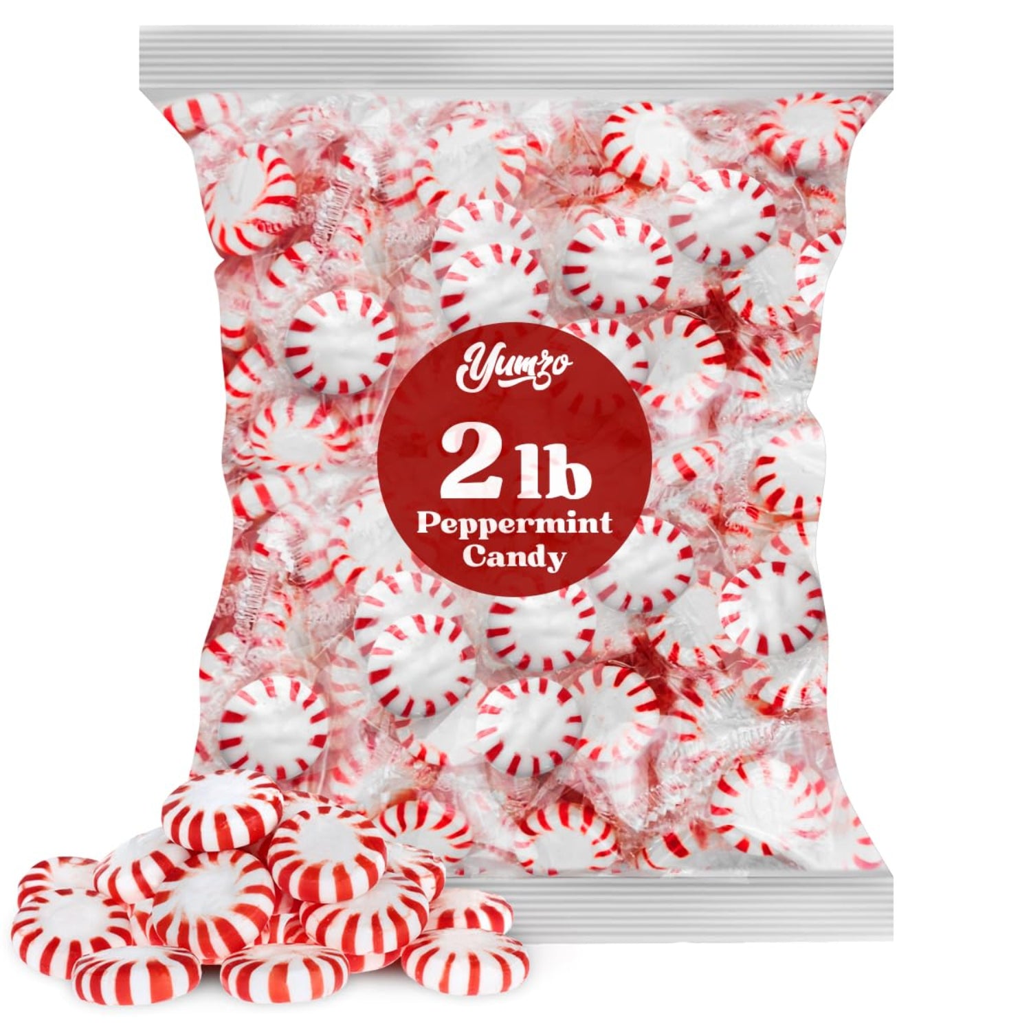 Starlight Peppermints Candy Individually Wrapped - Starlight Mints Hard Candy Individually Wrapped Office Candies Mints, Perfect for Office, 2lb