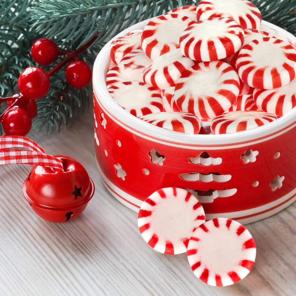 Starlight Peppermints Candy Individually Wrapped - Starlight Mints Hard Candy Individually Wrapped Office Candies Mints, Perfect for Office, 2lb